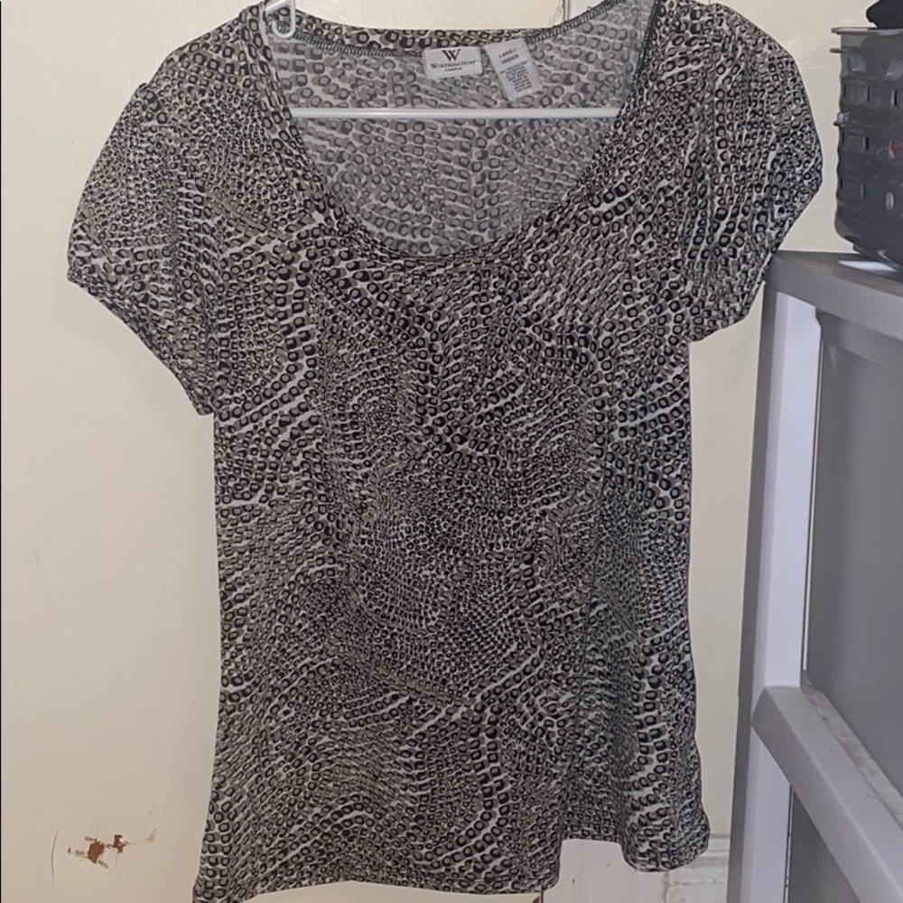 A cheetah shirt